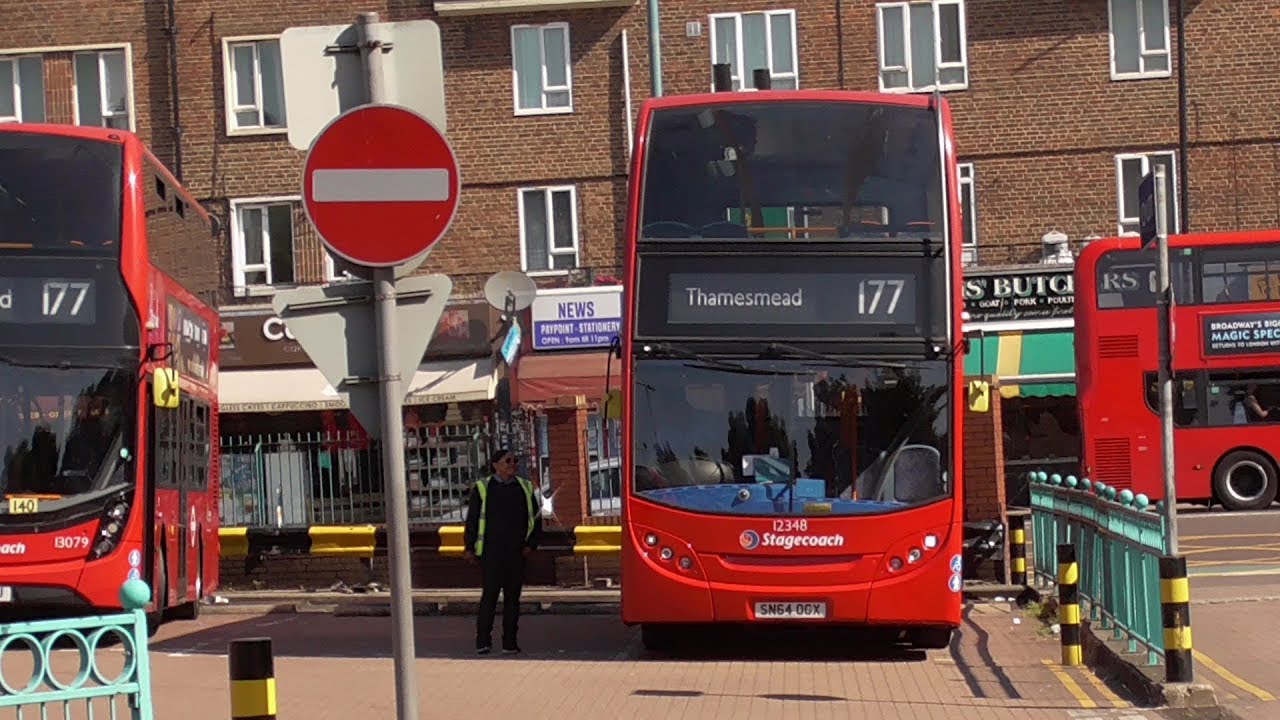 177-full-london-bus-route-peckham-thamesmead-stagecoach-part-2-youtube