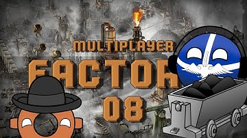 FACTORIO MULTIPLAYER #08 COAL POWERED MAGINOT LINE - Let