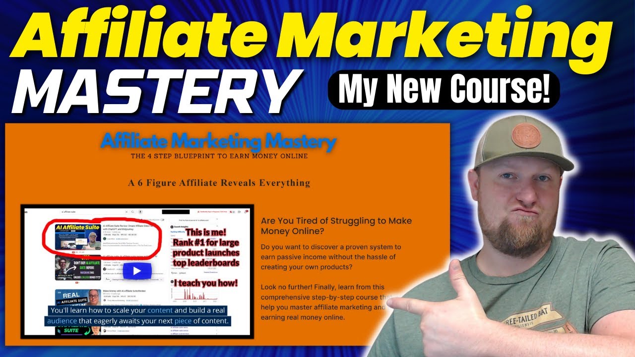 Affiliate Marketing Mastery Review: My New Course - Learn Affiliate Marketing from a Pro