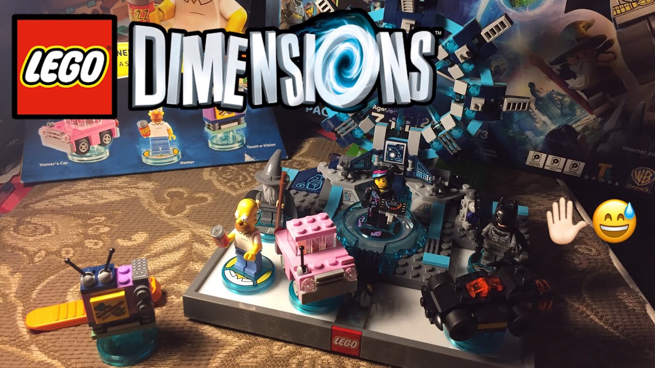 Unboxing Lego Dimensions Para Xbox 360 En Espanol Latino Set De Los Simpsons Con Mariangel Youtube