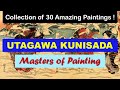 Masters of painting  fine arts  utagawa kunisada  slideshow  great painters  japanese painters