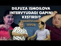 Dilfuza Ismoilova intervyudagi gapni kestirdi Abduvosid negtativlarga javob berdi MUHOKAMA chotki Tv