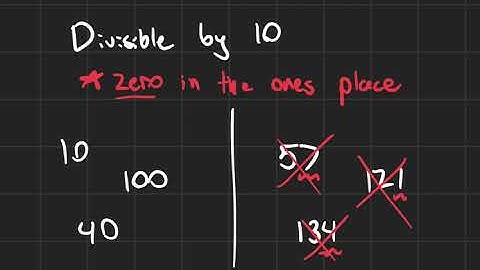 4.1 - Divisibility Rules
