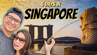 SINGAPORE | Merlion, Sentosa, Gardens By the Bay, Changi Airport // Honeymoon Vlog Pt 2