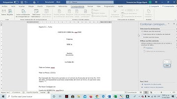Word Avanzado - Correspondencia 1