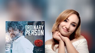 Ordinary Person reaction|Leo| Thalapathy Vijay| Nikkita Gandhi and Anirudh Ravichander| Lokesh Kanag Resimi