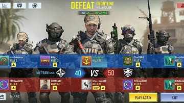 COD Mobile Gameplay | 30/50 Kills in Multiplayer Mode | M4LMG - Red Triangle Gun | GumeShots