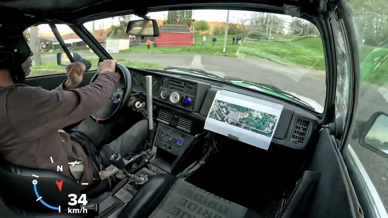 2025.04.12 Orfű Szlalom Fiat X1/9 Turbo