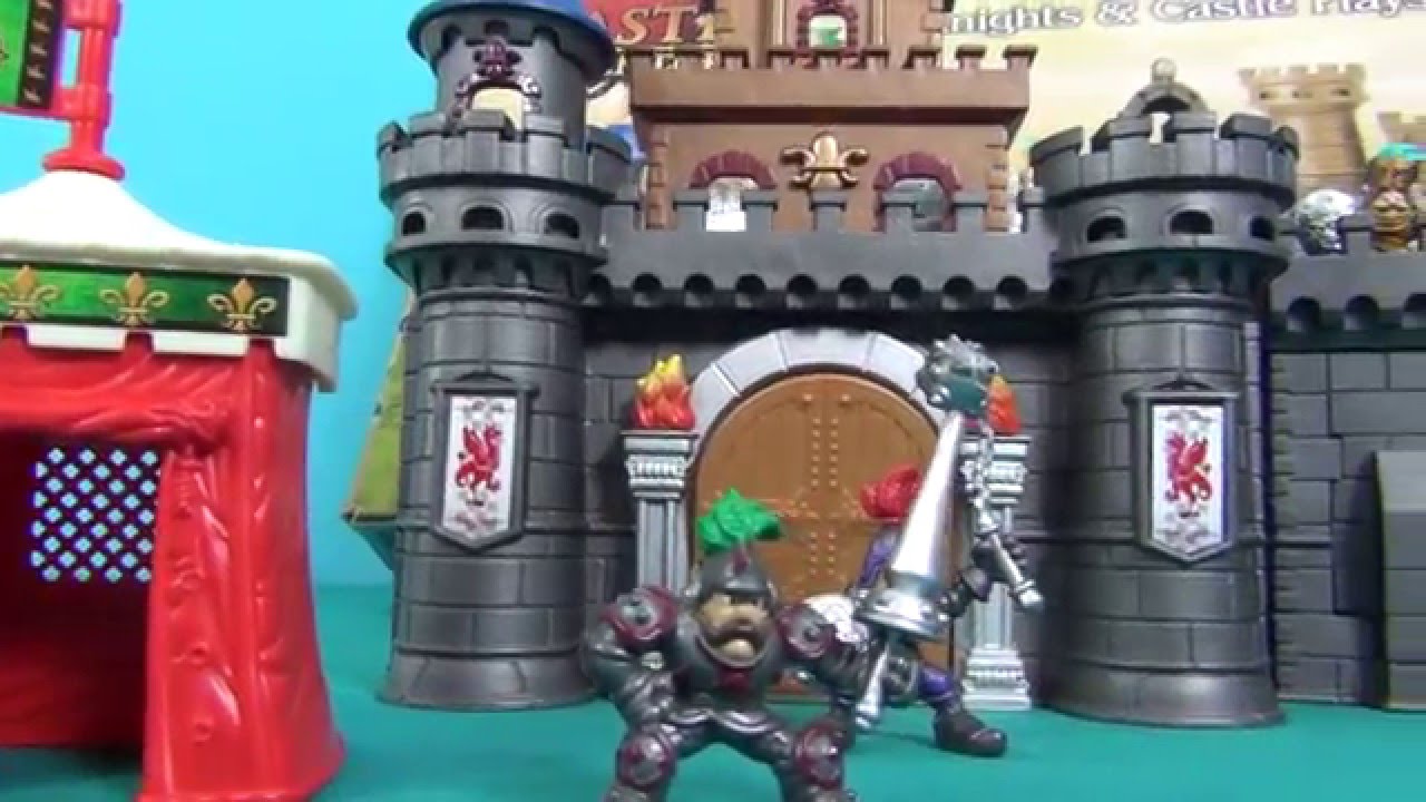 castle playset with knights