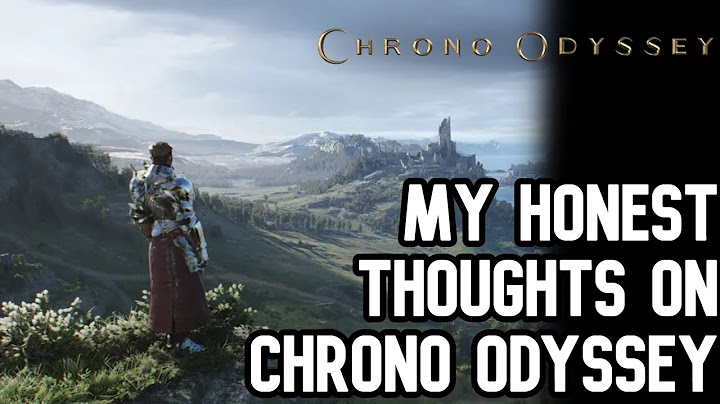 Here Is What I Think of This Upcoming New MMORPG... | Chrono Odyssey Beta