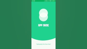 Android Splash Screen  Source Code Download free