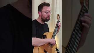 A Medieval Chant Reimagined on Guitar #shorts #classicalguitar #earlymusic #hildegardvonbingen