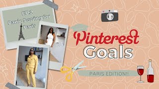 Panic sewing my holiday wardrobe!! | Pinterest goals EP.2