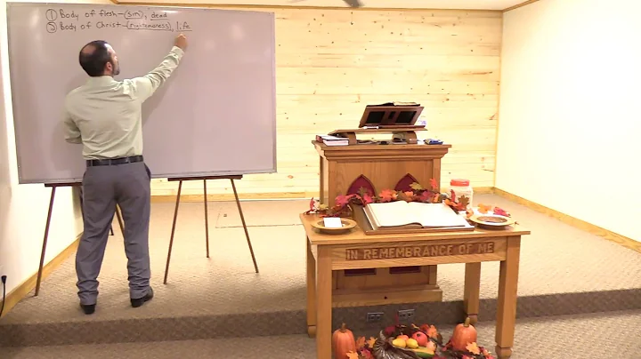 10 23 22 Romans 6-7 The principles of faith concerning sanctification