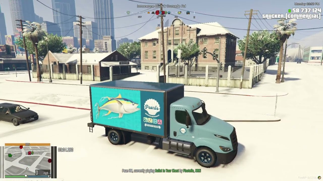 Trucker Commercial, Erasers and Tools Delivery , Fivem Transport Tycoon ,GTA 5