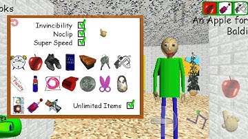 Playing 3 Different Styles With Cheats Menu! Baldi