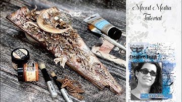 Mixed media step by step tutorial -Don