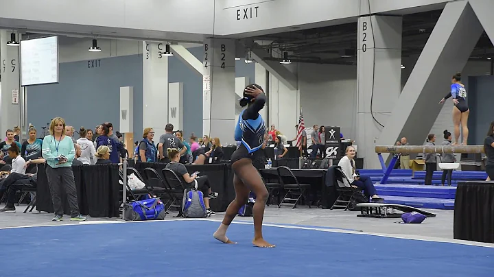 Derrian Gobourne - Floor Exercise - 2018 Women's J...