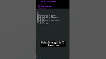 🐧 Linux CLI 48c 🐧 fmt command 🐧 #linux #shell #cli #konsole #ubuntu #fedora #opensuse