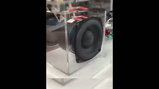 DIY HiFi speaker, 35W 3.5 inch woofer, acrylic cabinet