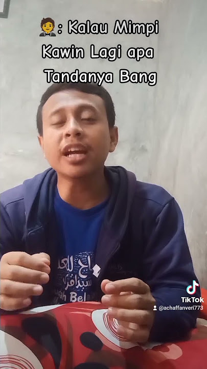 Tafsir Mimpi Kawin Lagi
