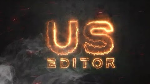 Fire Blazing Text Animation Intro || KineMaster Tutorial || By US Editor || Fire Intro || Text Intro