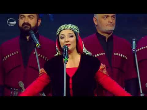 მიმღერე ხალხური - აჩიკო და ანი ❣️ჭარული შაირები“ ანსამბლ „ბასიანთან“