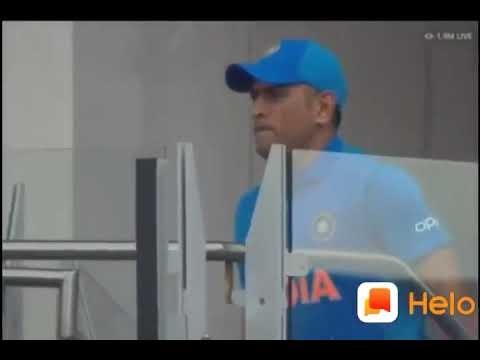 Ms dhoni Most Emotional Moment In World Cup 2019 CryingBy M SERIES ENTERTAINMENT