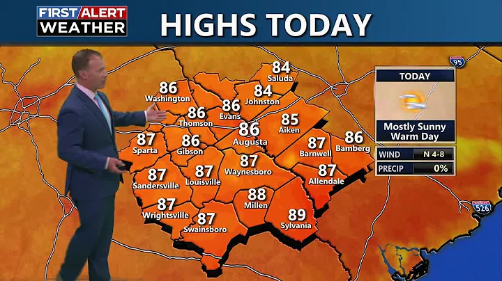 Dry first half of the work week. Storms return late week!