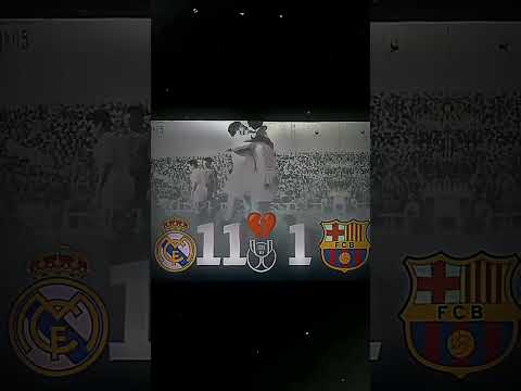 Barcelona vs real madrid