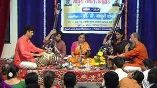 Vidushi Jayashri Patnekar - Vocal -Raag Lalita Gauri,Tabla-Sanajay Karandikar & Harmo.Pramod Marathe