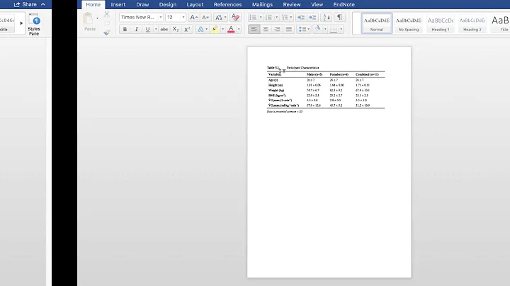 Master Research Methods with Microsoft Word Tables