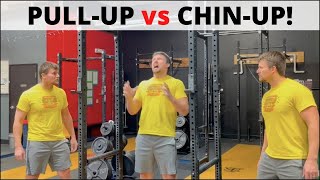 Pull-up vs Chin-up | The Difference & Which One You Should Do!