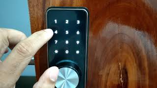 MiGuard Milock - Unlocking using Permanent Passcode screenshot 5