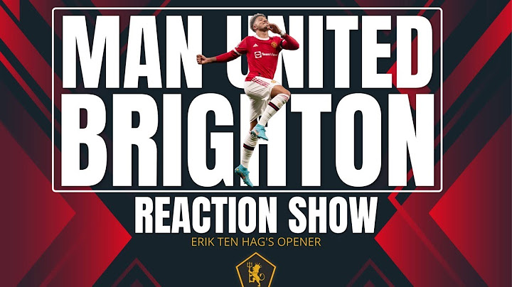 Ten Hag Suffers Opening Day Misery As Manchester United Lose 1-2 To Brighton  | Reaction Show