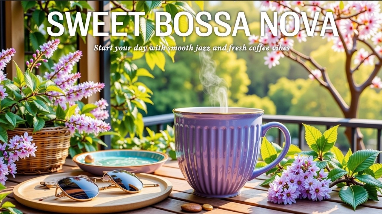 Приятный джаз и босанова ~ Расслабляющий джаз для продуктивного утреннего кофе