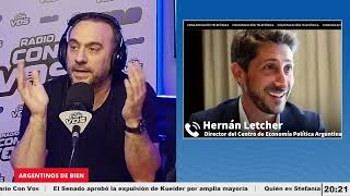 Hernán Letcher, Director del Centro de Economía Política Argentina