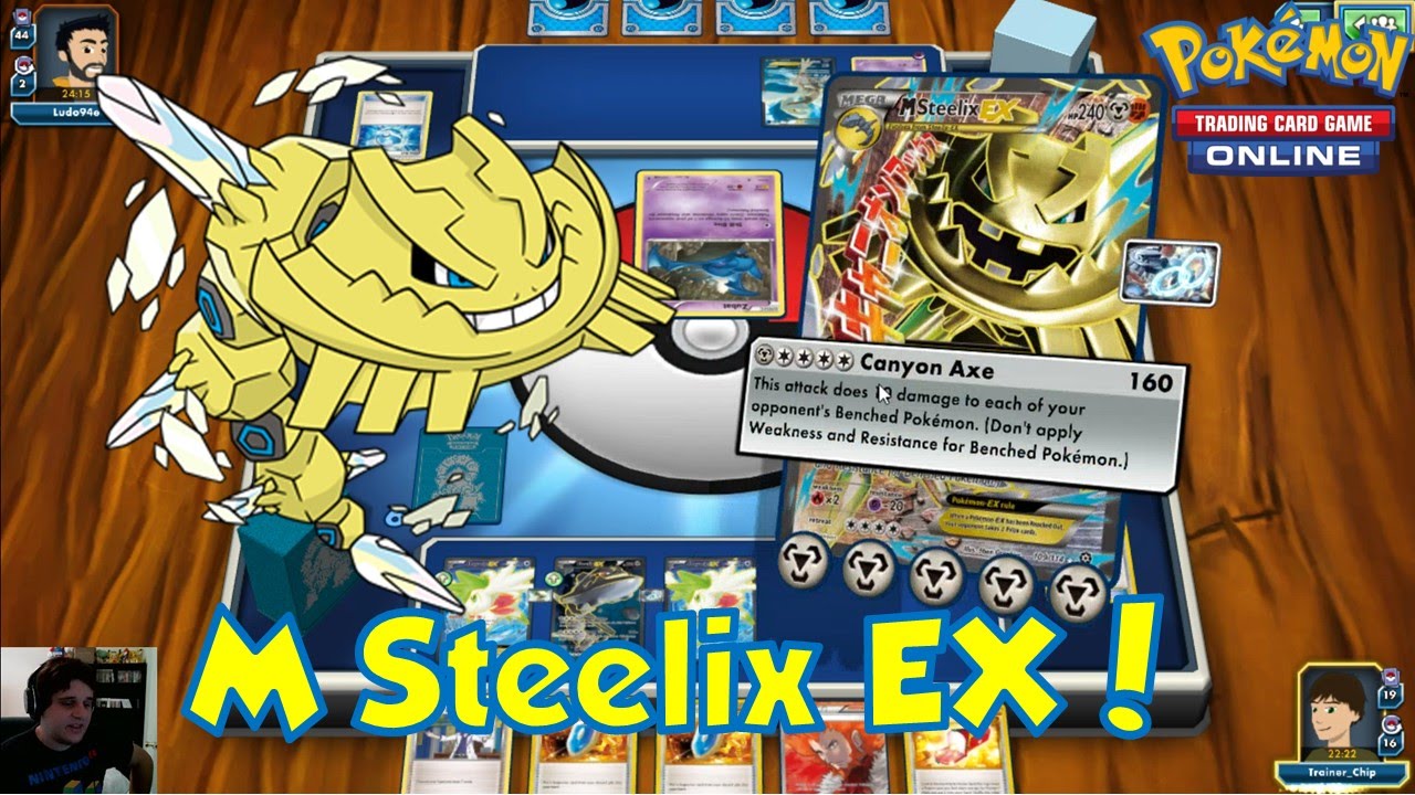 Epic Mega Steelix Ex Deck On Pokemon Trading Card Game Online Youtube