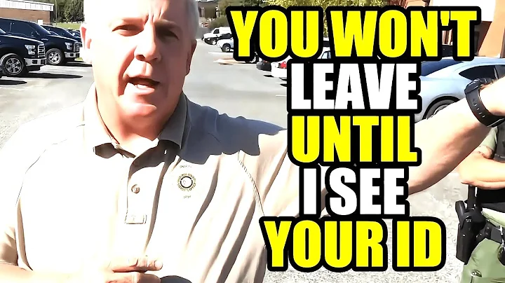 Sheriff Gets Put In His Place By Genius Auditor Who Knew His Rights! ID Refusal/First Amendment
