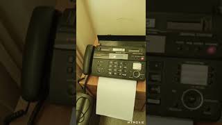 Sending and Receiving a Fax by a Panasonic Fax Machine