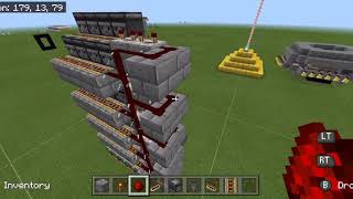 One wide tileable multi-item sorter for Minecraft: Bedrock Edition