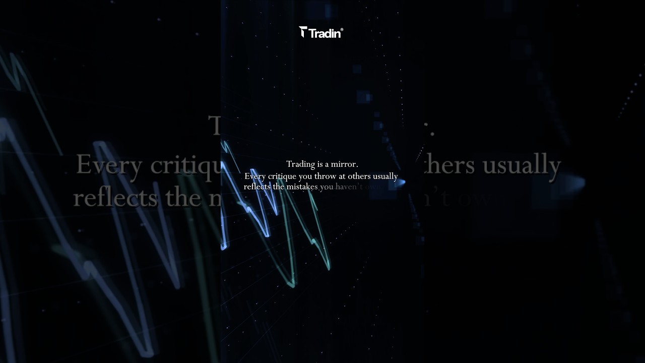 Trading is a mirror. Every critique you throw at others usually reflects your mistake.