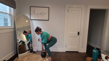 Kettlebell Gorilla Row Exercise Demonstration