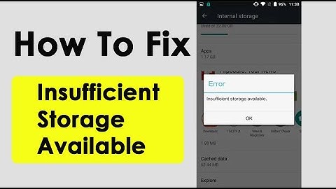 [FIXED] "Insufficient Storage Available" Error On Android | Best Fixes in 2023