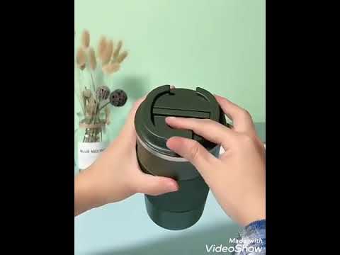 اكواب حافظ حراره استيل كافي حار وبارد 350 ملي شكل جديد خرافيي يجننننن