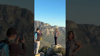 From the top of one of theist iconic mountains  #lionshead #capetown #travel