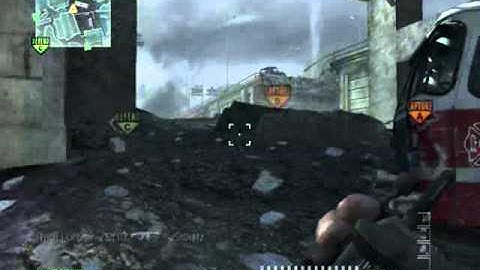 MW3 Predator Missile Triple Kill + Epic Barrett Turn On