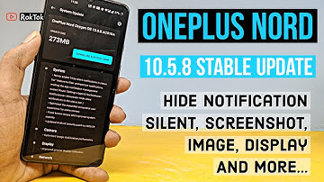 OnePlus Nord Oxygen OS Stable 10.5.8 Update What