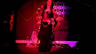 Video thumbnail of "Tribal goth bellydance blueangels Evi cult live stage"