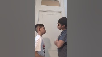 When we get into an argument #funny #shorts #siblings #fighting